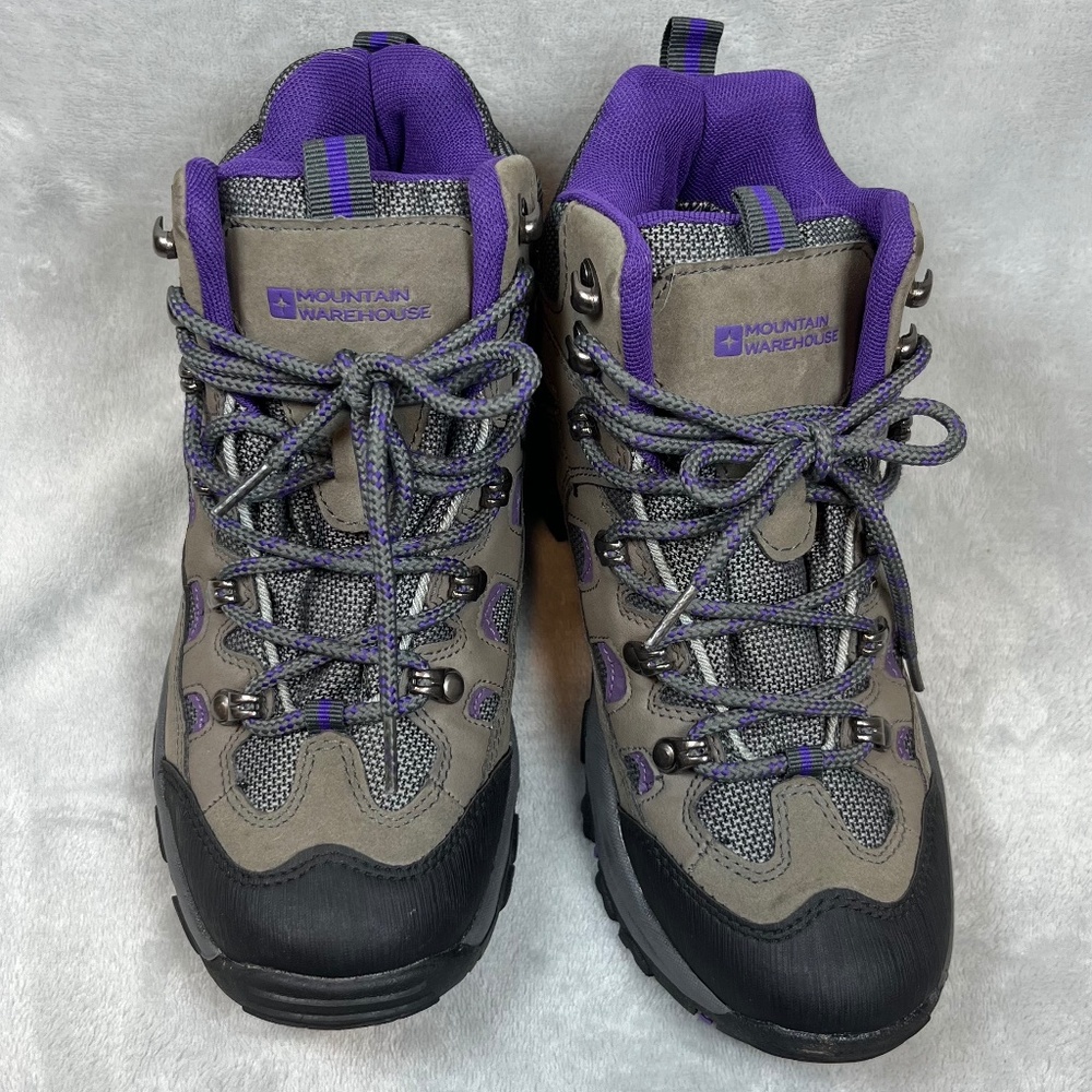 Mountain Warehouse Adventurer Womens Waterproof Boots Hiking Outdoors Shoes s 8